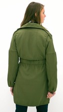 Khaki Green Trenchcoat