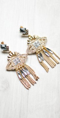 Goddess Statement Earrings