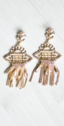 Goddess Statement Earrings