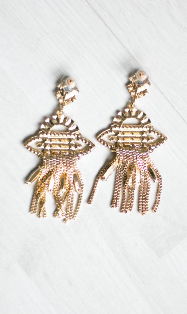 Goddess Statement Earrings