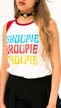 Retro groupie shirt