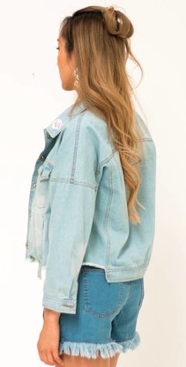 Denim Jacket floral