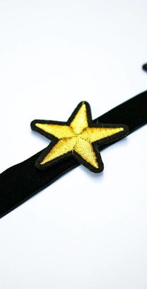 Choker Embroidery Star