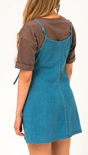 Denim Wrap Dress