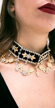 Statement Luxury Choker (Gold)