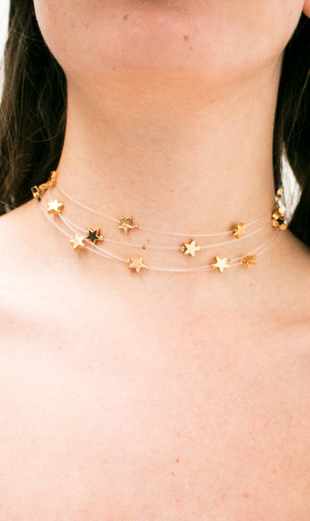 Transparent Star Choker