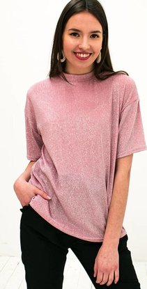Ongebruikt Pink Glitter Tshirt | Shop fashion musthaves at Trix La Mix ME-96