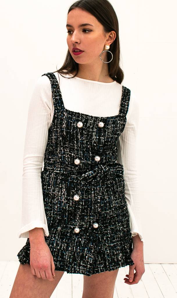 Shop Chanel Inspired Tweed Dress, Look a like chanel