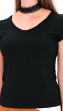 Soft Basic Black T-shirt