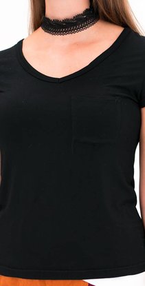 Soft Basic Black T-shirt