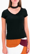 Soft Basic Black T-shirt