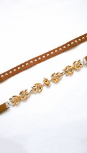 Crystal Tan Choker Set