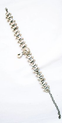 Crystal Pearls Statement Choker