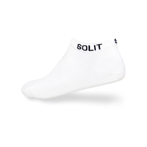 SOLIT Socks Katoen wit classic sneakersok
