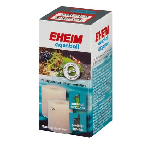 Eheim Filterpatronen für Aquaball / Biopower (2 Stk