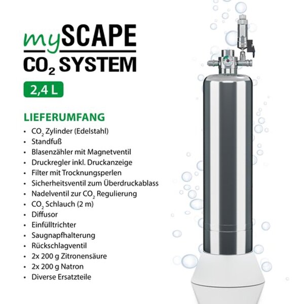 ARKA/Microbe-Lift myScape CO2 System