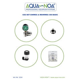 Aqua Noa CO₂ Set Einweg&Mehrweg 300 Basic