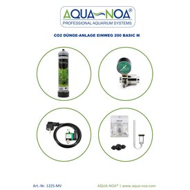 Aqua Noa CO₂ Set Einweg 200 Basic M