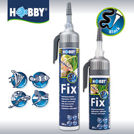 Hobby Fix Hochleistungs Unterwasserkleber, schwarz (2 Grössen)