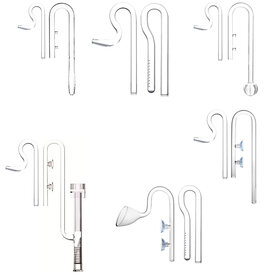 Aqua Noa Mini Lily Pipe Outflow & Mini Inflow Set (6 Sets)