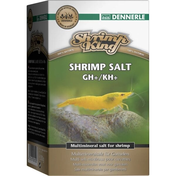 Dennerle Shrimp King Shrimp Salt GH/KH+, 200 g