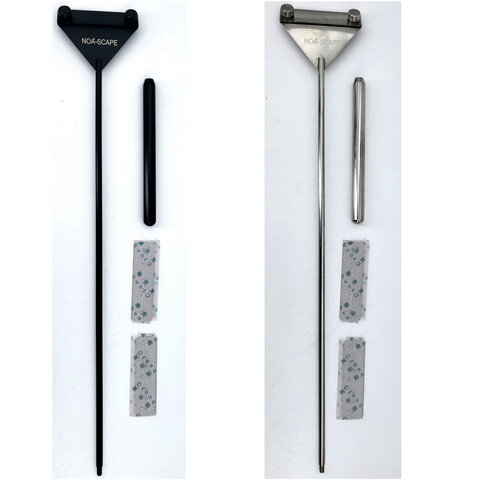 Algae Scraper (schwarz/silber)