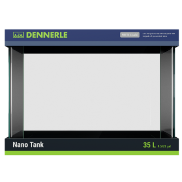 Dennerle Nano Tank White Glass