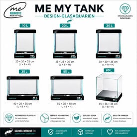  Nano Aquarium (mehrere Grössen)