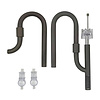 Edelstahl Filter Ein-/Auslauf Set - Edelstahl Skimmer (2 Grössen)