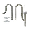 Edelstahl Filter Ein-/Auslauf Set - Edelstahl Skimmer (2 Grössen)