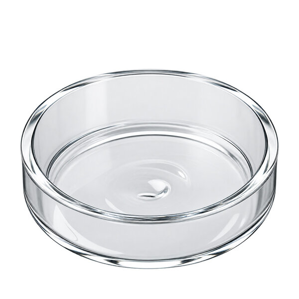 Aqua Noa Futterschale aus Glas, rund