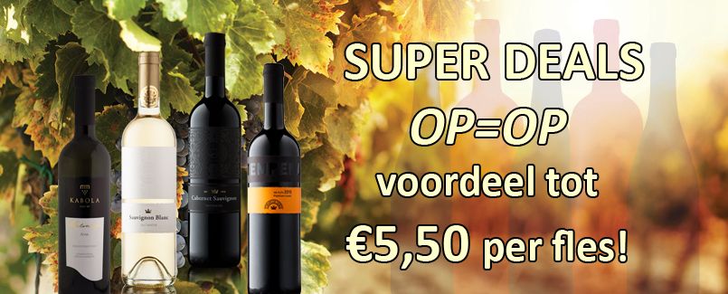 Februari SUPER DEALS, enorme kortingen