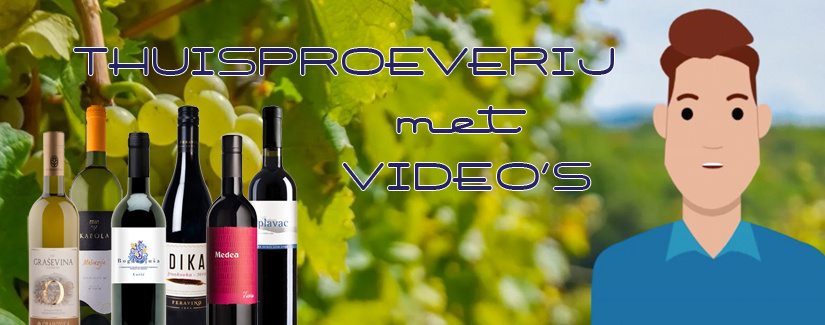 NIEUW: Kroatische wijnproeverij voor thuis met digitale sommelier
