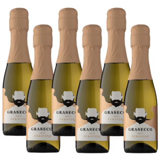 SUPER Voordeelwijn: Sixpack Grasecco 200 ml