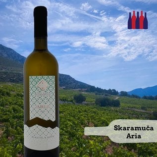 Skaramuča Aria unique cuvee from Dalmatia