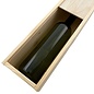 Wine box, wood with sliding lid, 1 bottle