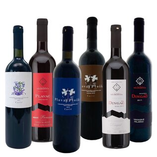 Croatianwine Online Box Tasting set - Sturdy Plavac wines