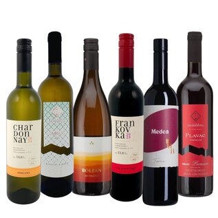 Tasting Set Autumn Wines from Croatia – Warm and full of character