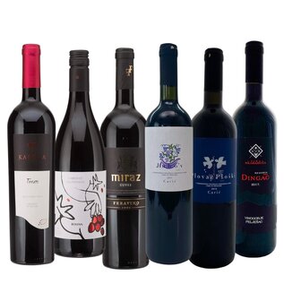 Croatianwine Online Box Proefdoos - Super Rood uit Kroatië, het beste van het land