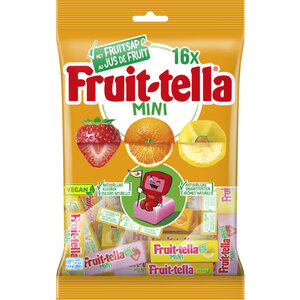 Fruit-tella Fruittella mini 16stuks