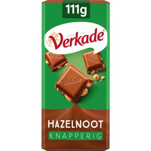 Verkade Milk Hazelnut 111gr