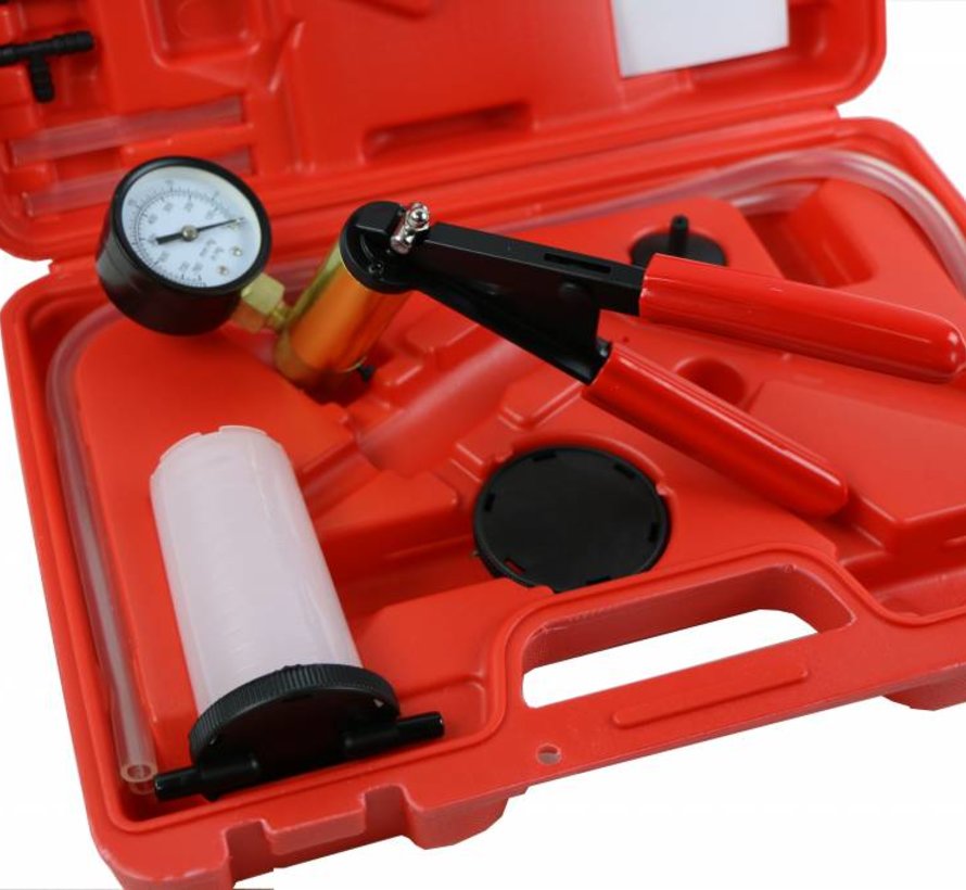 15 Part Vacuum Pump for Brake Fluid Brake Bleeder ToolMania