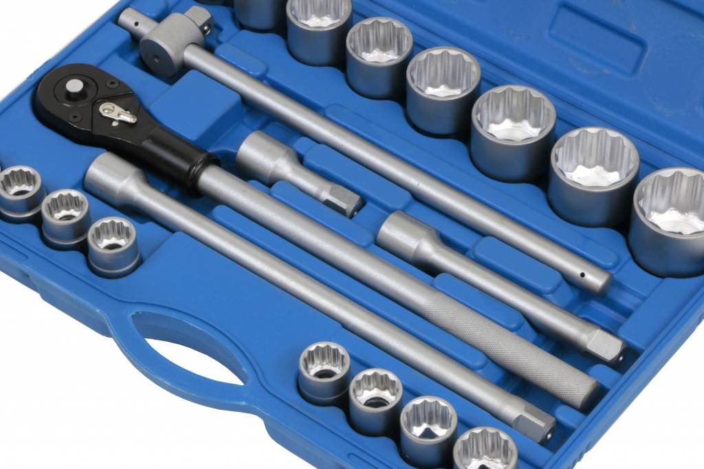 21 piece 3/4 "socket set ToolMania