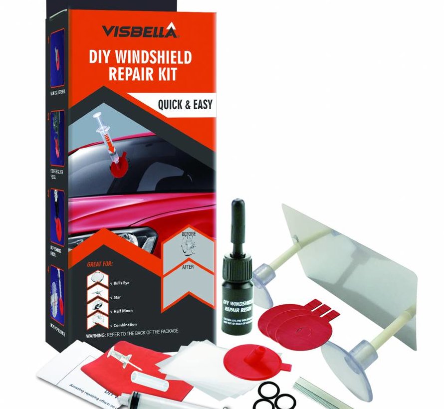 TM Autoruit reparatie set XL ToolMania