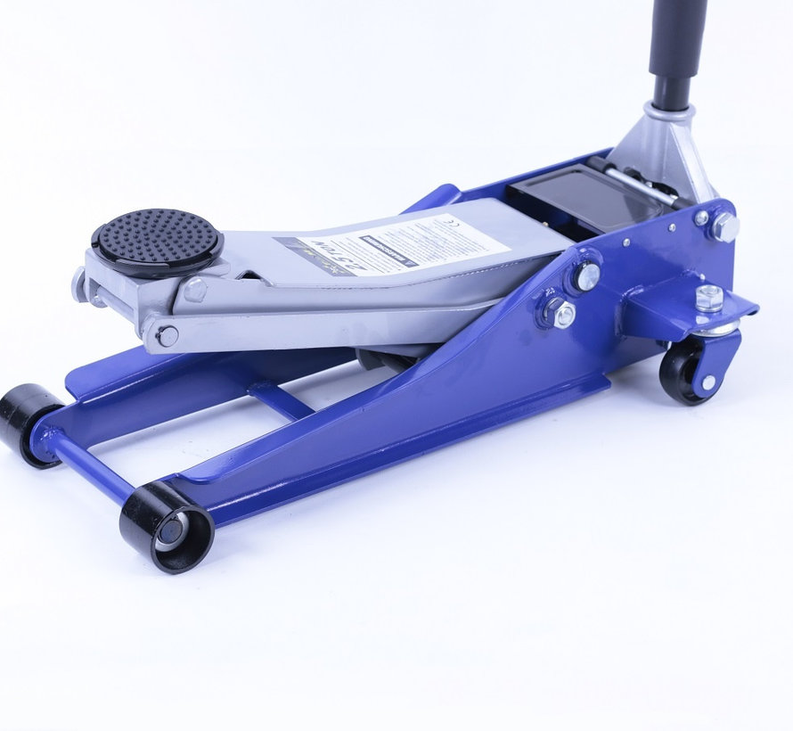 TM TM Extra niedriger Wagenheber, Garagenheber, 2,5-Tonnen-Doppelkolben