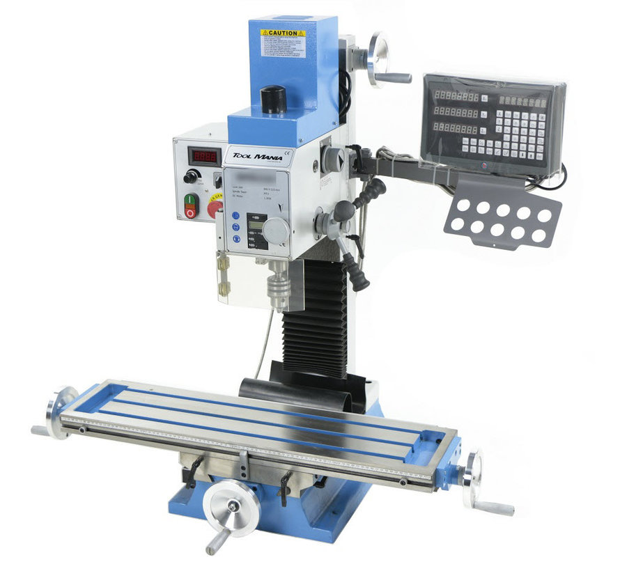 TM TM BF 30 Milling Machine Large Table V2 with SINO 3 axis digital