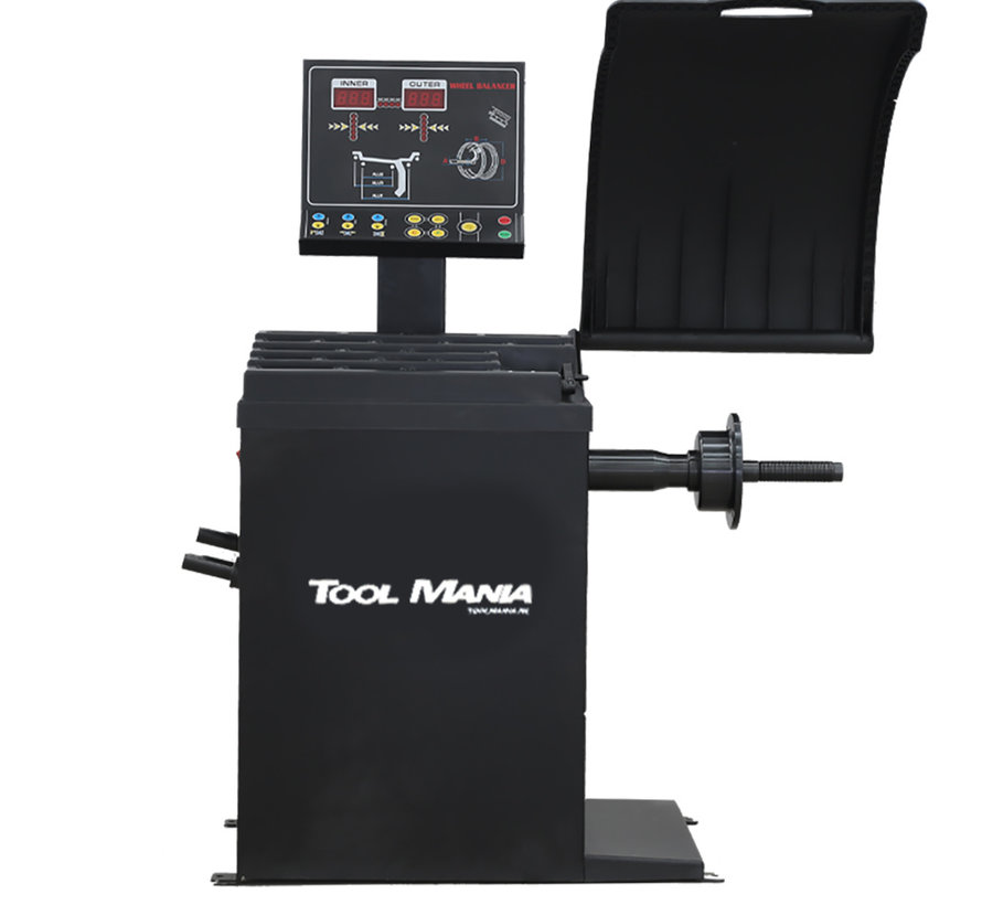 TM TM Profi Tire Balancing Machine / Balancing Device BLACK ToolMania