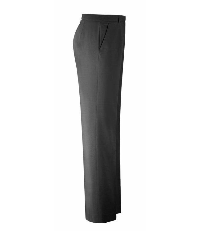 Suit for Work Ladies 2-Delig Antraciet Met Pantalon