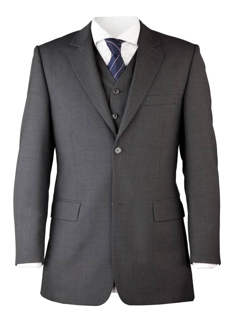 Parana rivier Achterhouden Vochtigheid Suit for Work 2-delig Antraciet - Quality Tailors