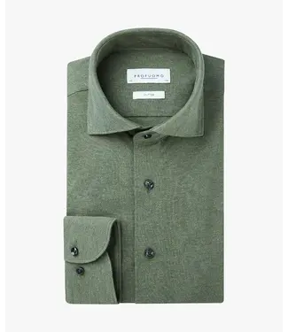 Profuomo Army Mélange Knitted Shirt